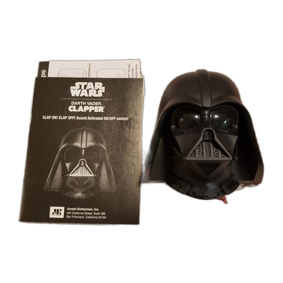 Star Wars Talking Darth Vader Clapper - Disney, Lucas film - Speaks Phrases! - Picture 7 of 8